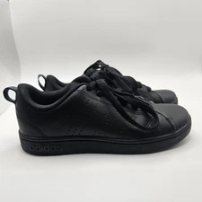Adidas Advantage Black Sneakers Kids Athletic unisex Tennis Shoes size 13