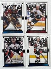 2002-03  Pacific Titanium Blue , Red, Gold , Retail Pick From List !!