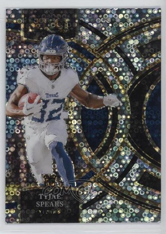 2023 Panini Select Premier Level Disco Prizm Tyjae Spears #172 Rookie RC 1ea7