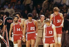 Portland Trail Blazers Lionel Hollins Maurice Lucas Dave Twardzik - Old Photo