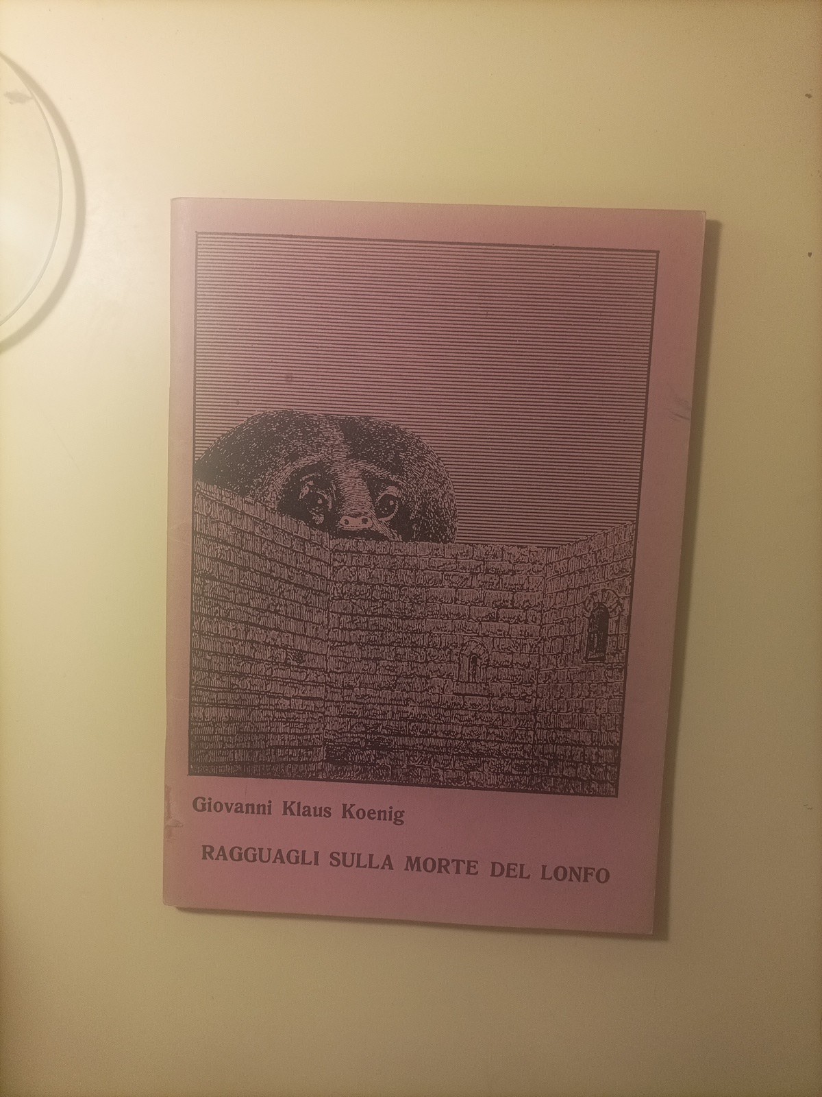 ragguagli sulla morte del lonfo