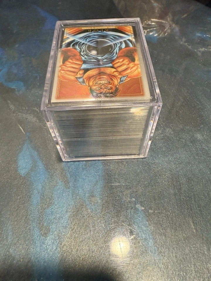 2024 MARVEL MASTERPIECES '92 PLATINUM BASE CARDS (1-100) - Image 3 of 4