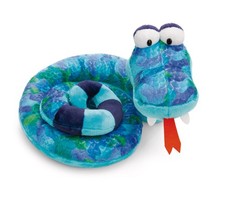 NICI Kuscheltier Schlange ZsaZsa 18cm gr&uuml;n - Stofftier aus weichem Pl&uuml;sch, niedl