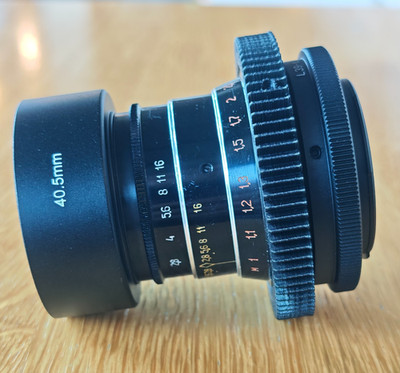 INDUSTAR 61 L/D 55mm f/2.8 Soviet Lens M39 + Nikon M 4/3 Adapter