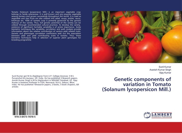 Genetic Components Of Variation In Tomato (Solanum Lycopersicon Mill.) Sunil Kum-image