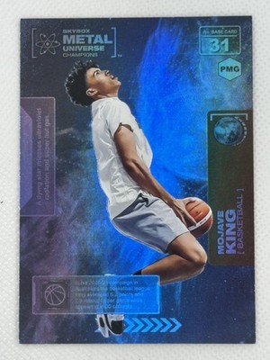 Mojave King 2021 SkyBox Universe Champions PMG Precious Metal Gem Blue #/25