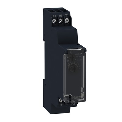Schneider RE17RCMU TIMER FUNC A At 1C O 24VAC DC 240VAC