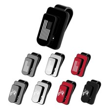 Sunglasses Holder for Car Sun Visor, US Flag Metal Auto Eyeglass Hanger Clip,...