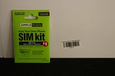 Simple Mobile Bring Your Own Phone Prepaid SIM Kit | 3-in-1 CDMA Sim Card