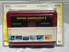 New Parmak Se-5 Super Energizer 5 Electric Fence Charger 50-mile See Stories New Parmak Se-5 Super Energizer 5 Electric Fence Charger 50-mile See Stories
