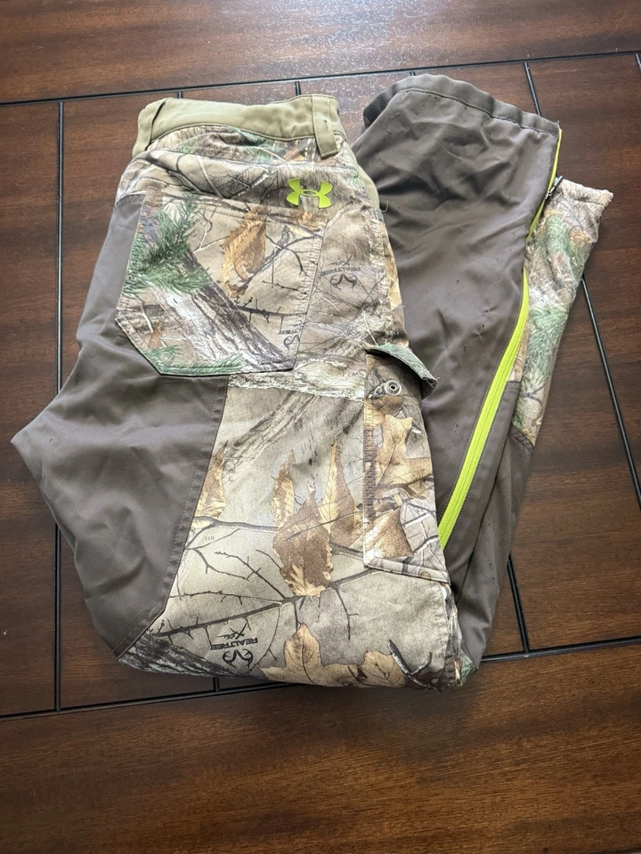 Under Armour Scent Control Coldgear Infrared Barrier Pants Realtree Xtra Medium - Image 3 of 4