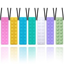 Chew Necklaces for Sensory Kids, Chewy Necklace Sensory Bundle for Boys and G...