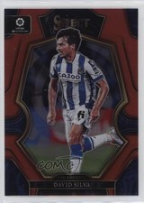2022-23 Panini Select La Liga Mezzanine Red Prizm David Silva #169 15hl