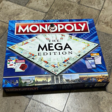 Hasbro Monopoly The Mega Edition Board Game 2014 Skyscrapers Depots B2324