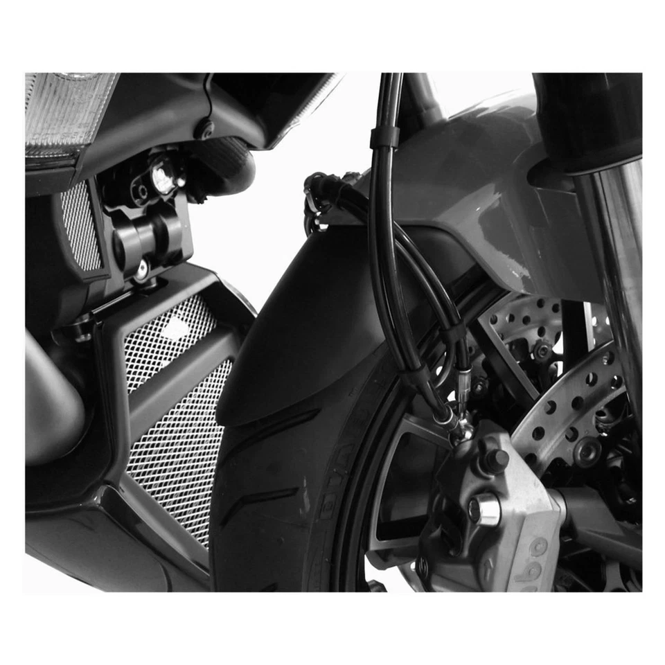 Puig Front Black ABS Plastic Fender Extension Foto 3 de 3