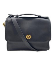 COACH Shoulder bags Dark Navy 343