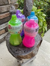 Munchkin Mighty Grip Soft Spout Spill Proof Cup, 10oz 9 months Lot of 4