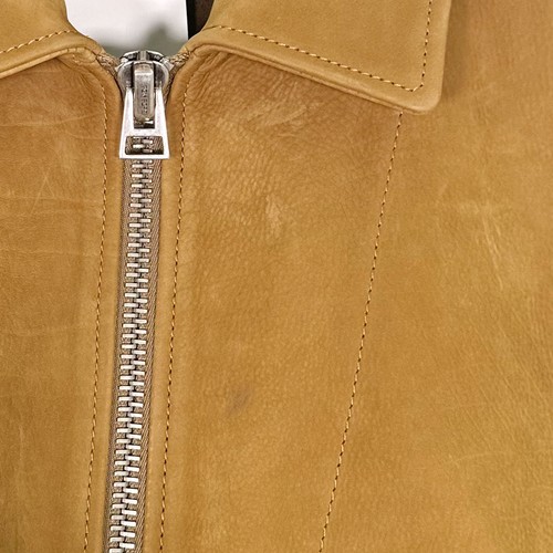 Tom Ford Buffalo Leather Suede Trucker Work Jacket Camel 50 143520448 - Picture 5 of 13