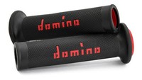 Handgriffe Domino A010 Motorroller Fahren Schwarz Rot On Road Racing Durchbohrt