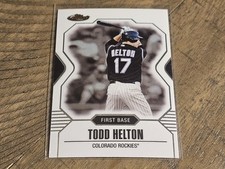 2007 Topps Finest #95 Todd Helton Colorado Rockies Nmmt