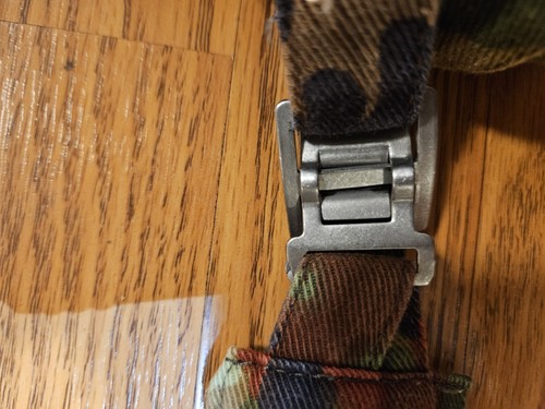 Vintage Swiss Alpenflage Bib Overalls 50- 84 Camo Combat Pants 38 x 32 - Picture 18 of 19