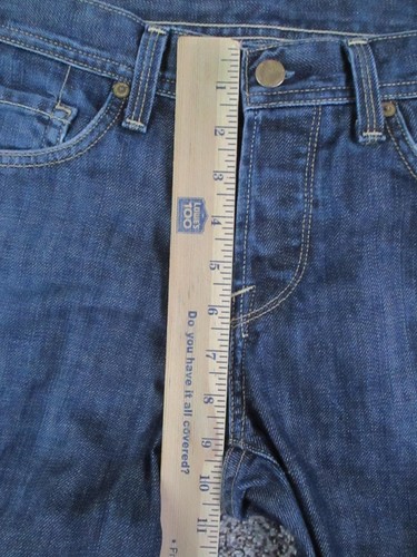 Citizens of Humanity Evans Jeans Mens 29 Relaxed Button Fly 606 USA Denim 30x26 - Picture 12 of 14