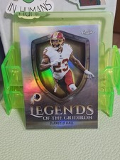 2025 Topps Chrome DeAngelo Hall Legends Of The Gridiron #LOG-35  Refractor