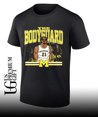 Morez Johnson Jr. The Bodyguard Wolverines basketball signature shirt
