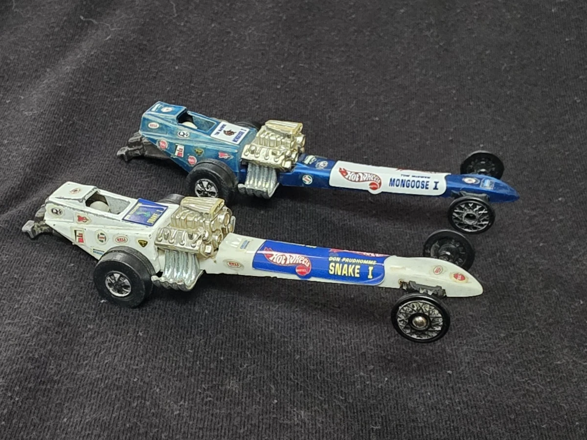 Hot Wheels Mongoose Dragster In Vintage Manufacture Diecast Cars