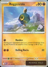 Roggenrola Reverse Holo White Flare #46 Pokémon TCG