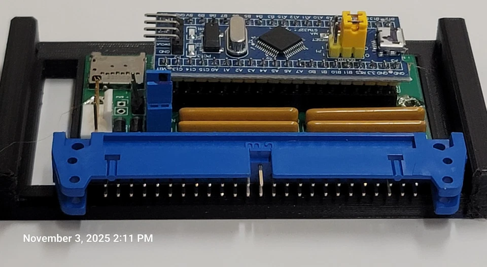 ADAPTADOR BLUESCSI SD SCSI para computadora doméstica retro vintage MACINTOSH AMIGA Foto 2 de 4