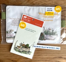 Hobonichi Techo 2026 Loft Limited Frog and Toad A6 Original Cover + Pencil Board