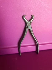 Vintage C. S. Osborne & Co. 6.25" Leather Working Pincher Nipper Pliers VGC!