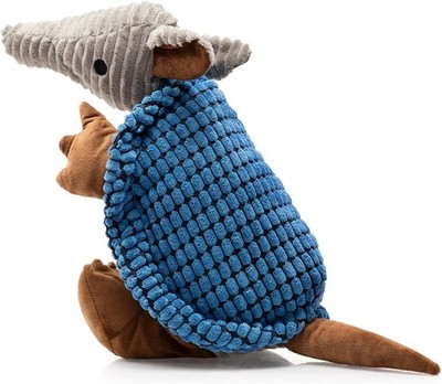 Plush Dog Toy Stuffed Armadillo Animal Pet Puppy Chew Toy