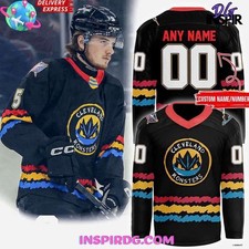 Personalized Cleveland Monsters Babies & Children’s Night 2025 Hockey Shirt