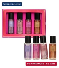 Fragrance Mist Collection 4 Piece Mini Mist Gift Set, Assorted