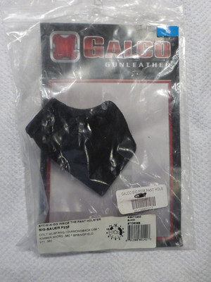 Galco STOW N GO INSIDE THE PANTS Blk Holster for COLT MUSTANG, KIMBER,Blk RH #13