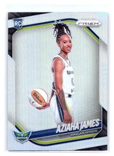 2025 Panini Prizm WNBA #141 Aziaha James Silver Prizms