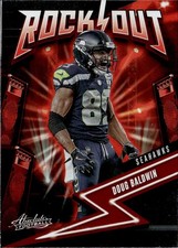 Doug Baldwin 2023 Panini Absolute #10 Rock Out Seattle Seahawks