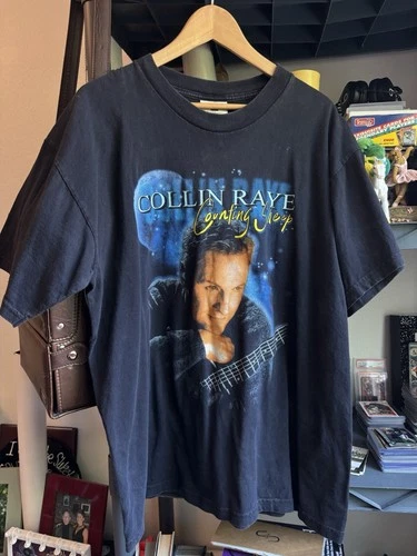 Vintage 90s Collin Raye Counting Sheep Country Concert Tour 1990s vintage concert t-shirt, vintage, size XL, single stitch, B+ condition