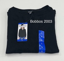 Buffalo Women's Cozy V-Neck Long Sleeve Top, Black, Size L