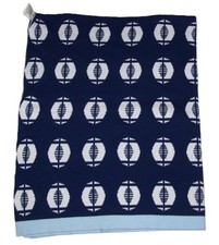 Circo Target Navy Blue White Football Baby Blanket Knit Security Lovey