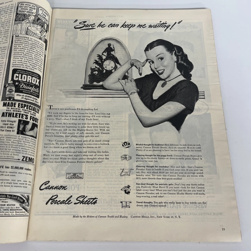 Life Magazine Sept 17 1945 WWII Gen Douglas MacArthur Commander of Japan Foto 4 de 4