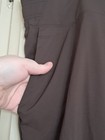 Old Navy 3x Stretch Tech Pants Brown Lightweight Wide Leg High Rise — photo 2