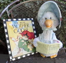 Mother Goose 15" Animated Plush Tells 5 Nursery Rhymes Cuddle Barn Talks W/BOOK