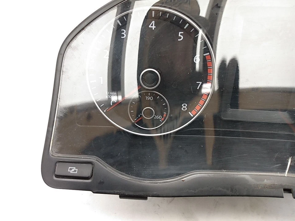 Cuadro de instrumentos Volkswagen VW EOS medidor velocímetro MPH compatible con 2010-2016 10 11 Foto 3 de 4