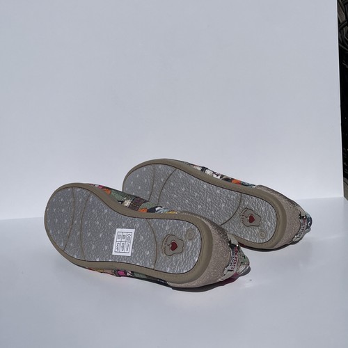 Bobs Sketchers WAG PARTY Women's Size 7 Slip-On Wide Fit Memory Foam Shoes Dogs - Picture 7 of 12