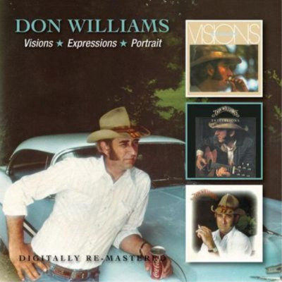 Don Williams Visions/Expressions/Portrait (CD) Album (UK IMPORT)