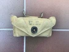 POCHETTE A PANSEMENT US ARMY WW2 (1941) 100% ORIGINALE AVEC PANSEMENT OCCASION