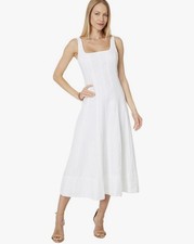 Lilly Pulitzer Calina NWT White Linen Dress Size 14